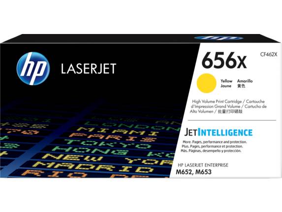 Картридж HP 656Х, желтый CF462X