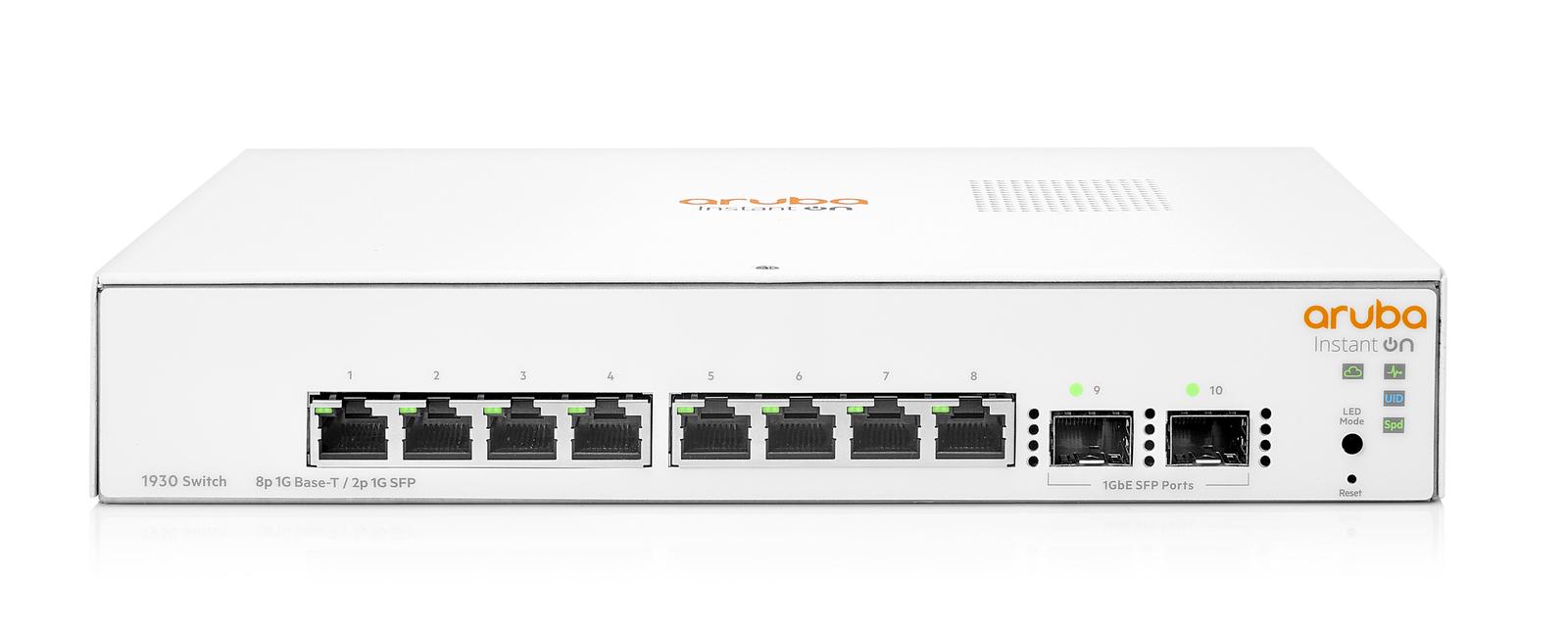 Коммутатор HP Aruba 1930 (JL680A), 8xLAN 1Gbps, 2xSFP