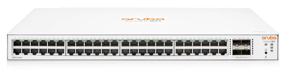 Коммутатор HP Aruba Instant On 1830 48G (JL814A), 48xLAN 1Gbps, 4xSFP