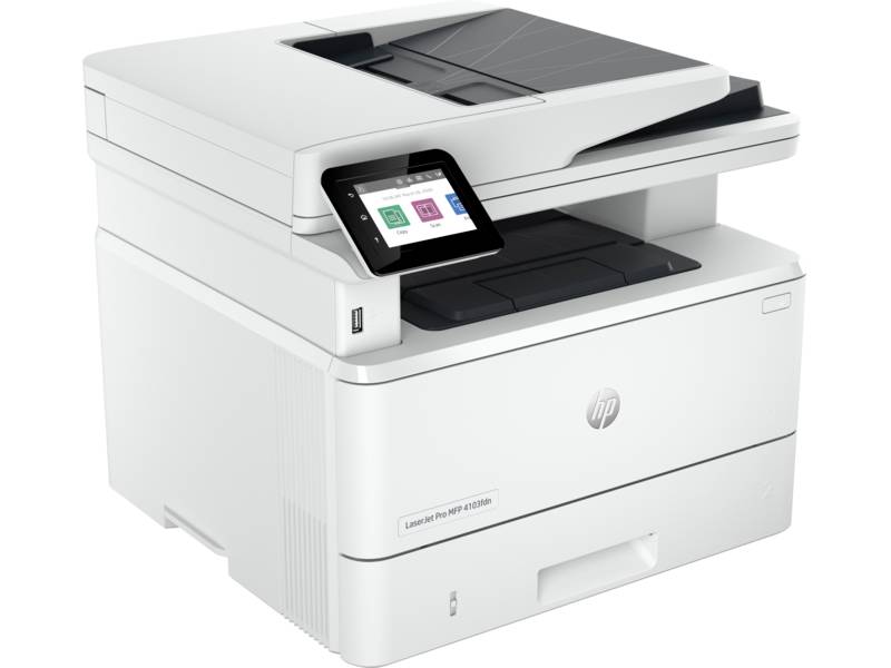 HP LaserJet 4103fdn A4, 1200x1200dpi, 512MB, 38ppm, копир, сканер 1200x1200dpi, USB/LAN (2Z628A)