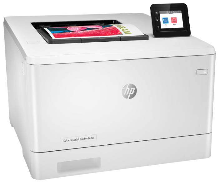 Принтер HP Color LaserJet Pro M454dw (W1Y45A), A4, цветной