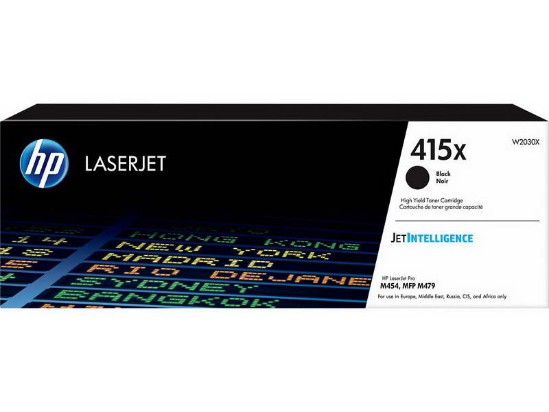 Картридж HP 415X, черный W2030X