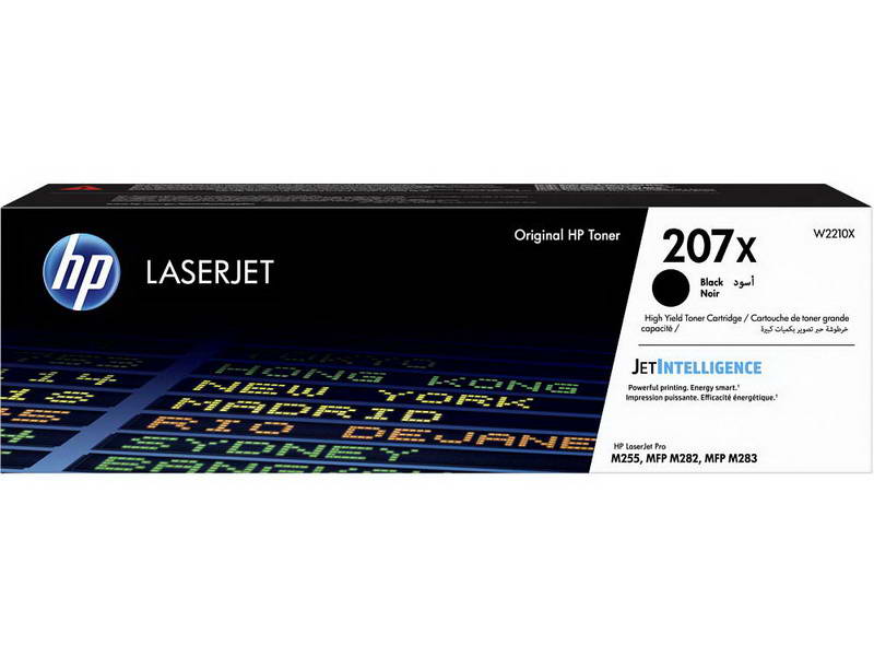 Картридж HP 207X, черный W2210X