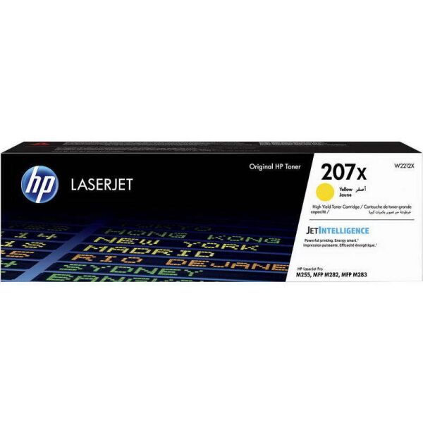 Картридж HP 207X, желтый W2212X