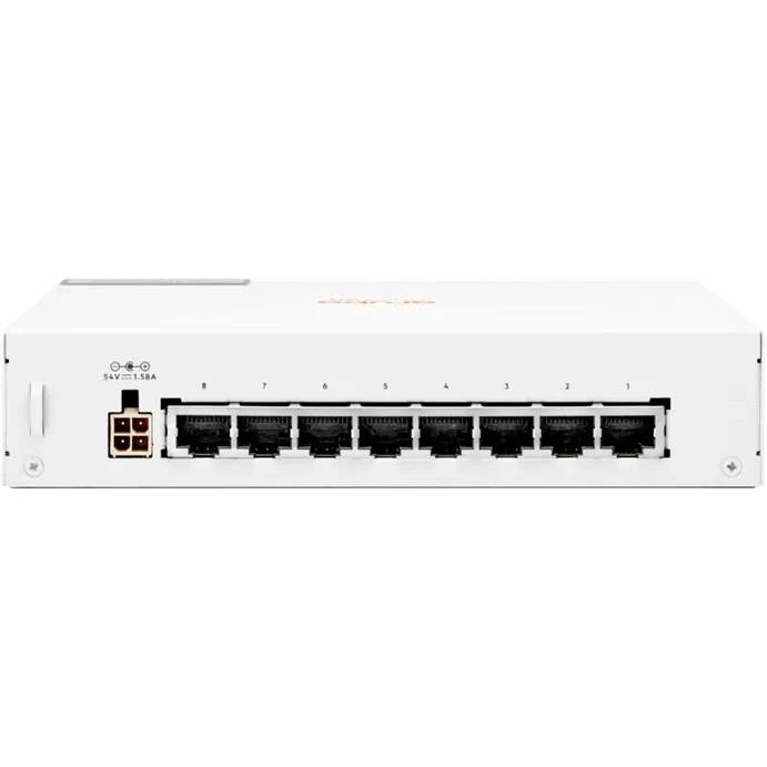 Коммутатор HPE R8R46A, 8xLAN 1Gbps, PoE