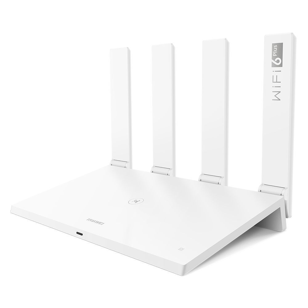 Роутер Wi-Fi Huawei AX3 WS7100 V4 PSDN-AX31-20 (53030EDM), 2.4/5GHz, 2976Mbps, 4xLAN 1Gbps, WAN