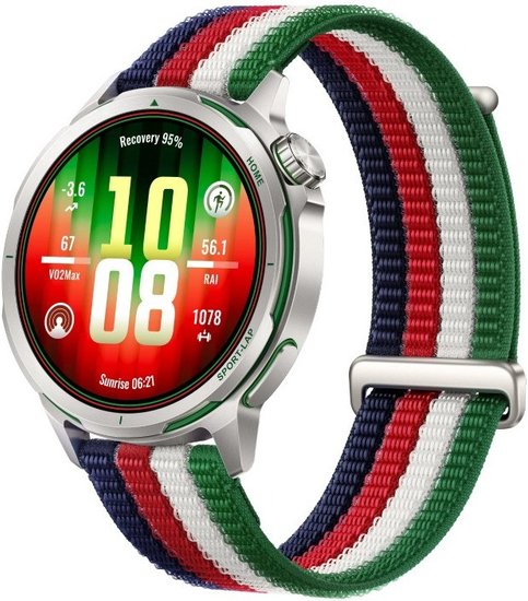 Умные часы Huawei Watch GT Runner 2 Racing Legend (55020HJT), серебристый