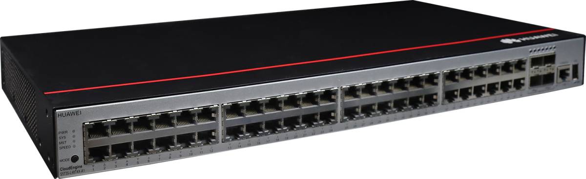 Коммутатор Huawei S5735-L48T4X-A1, 48xLAN 1GBps, 4xSFP+ (98011332)