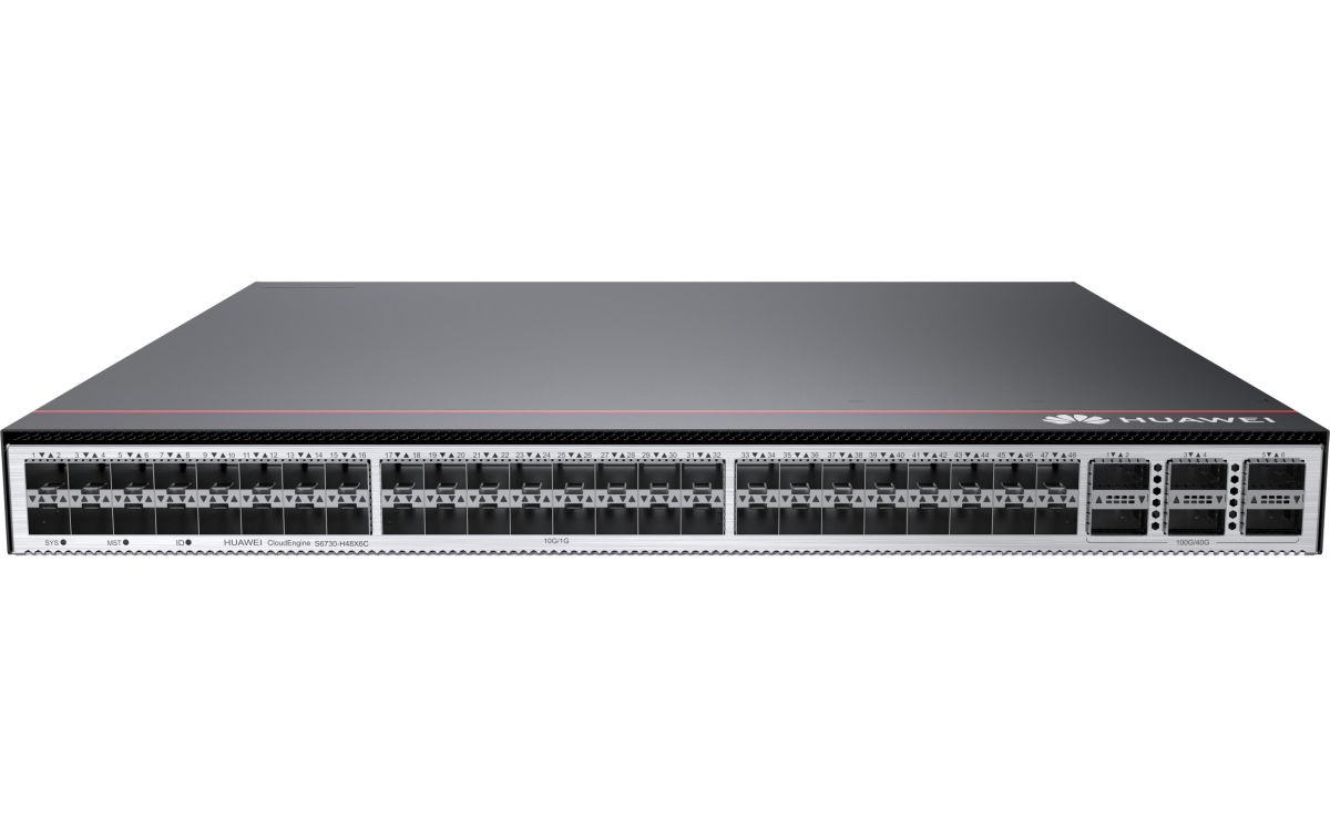 Коммутатор Huawei CloudEngine S6730-H48X6C, 48xSFP+ 10Gbps, 6xQSFP28