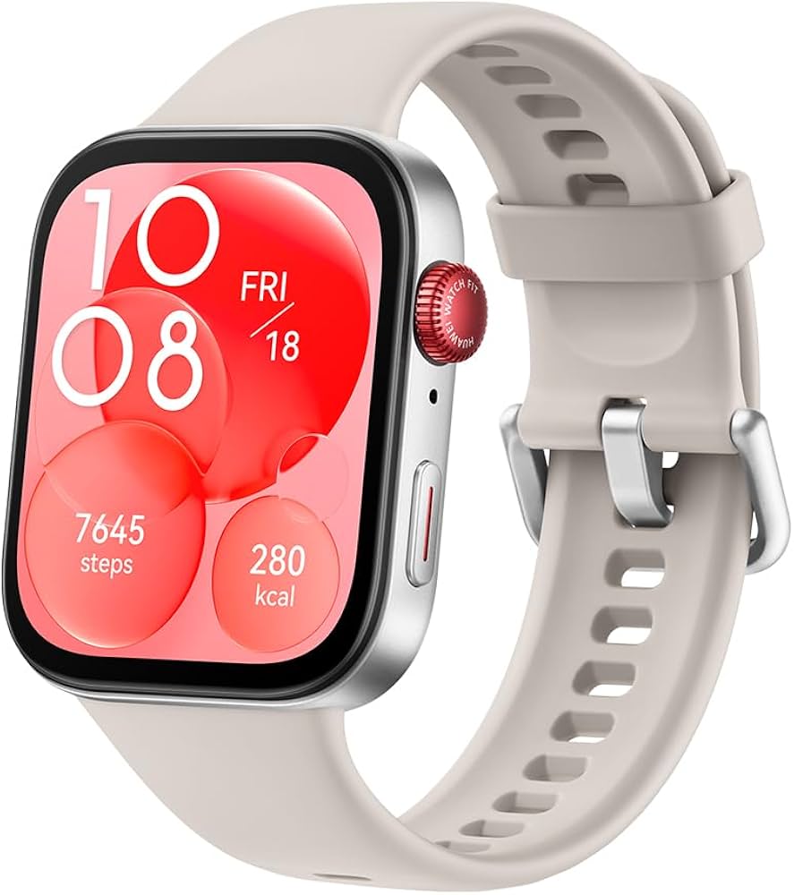 Умные часы Huawei Watch Fit 3 SLO-B09 (55020CJG), белый