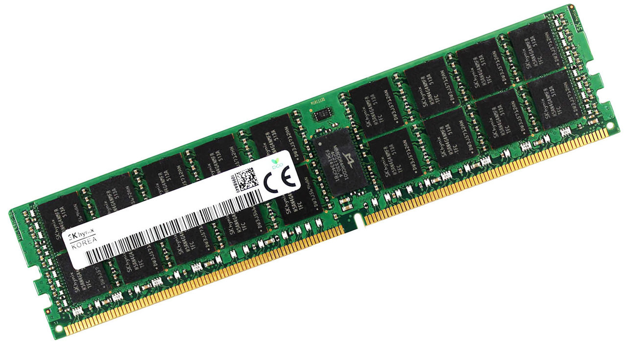 Серверная оперативная память 8Gb Hynix HMA41GU7AFR8N-TF, DDR IV, PC-17000, 2133MHz, ECC