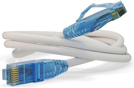 Патч-корд 1.5м, UTP cat.6, Hyperline PC-LPM-UTP-RJ45-RJ45-C6-1.5M-LSZH-WH, белый