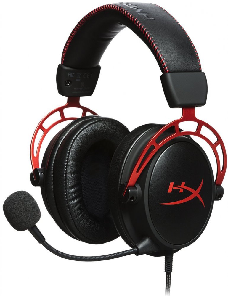 Гарнитура HyperX Cloud Alpha Black/Red 4P5L1AB
