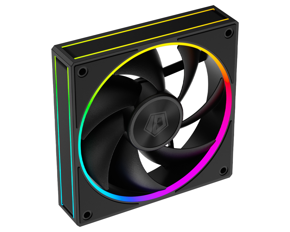 Вентилятор 12x12см ID-Cooling AF-127-ARGB-K Black