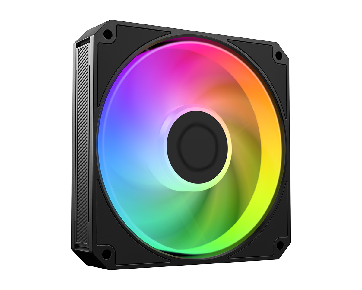Вентилятор 12x12см ID-Cooling AM-120-ARGB-K Black