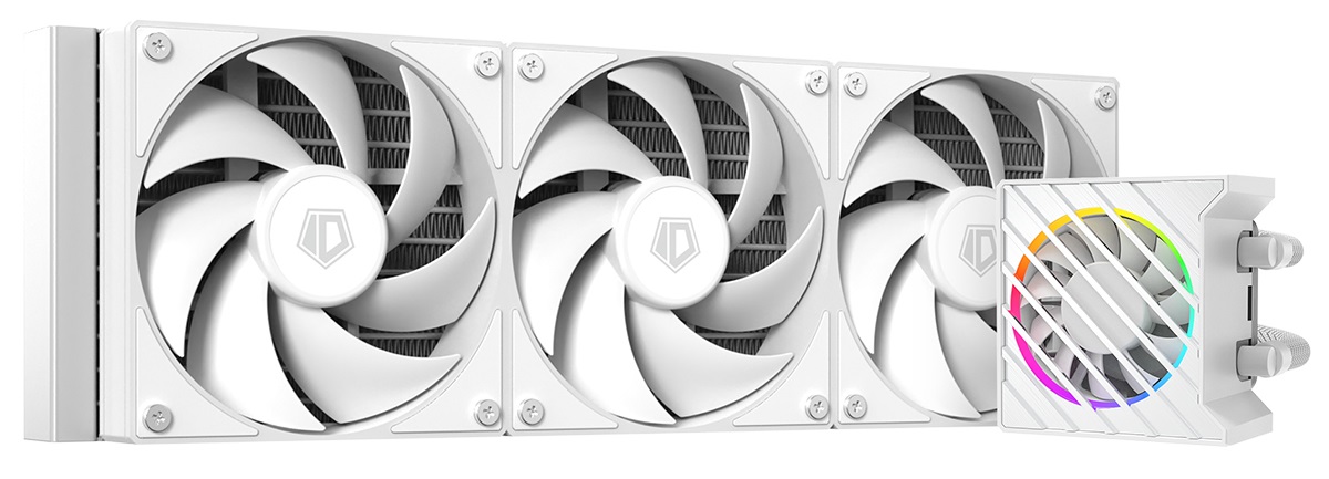 Жидкостное охлаждение ID-Cooling DashFlow 360 XT LITE White, 350W (LGA1700 Ready)