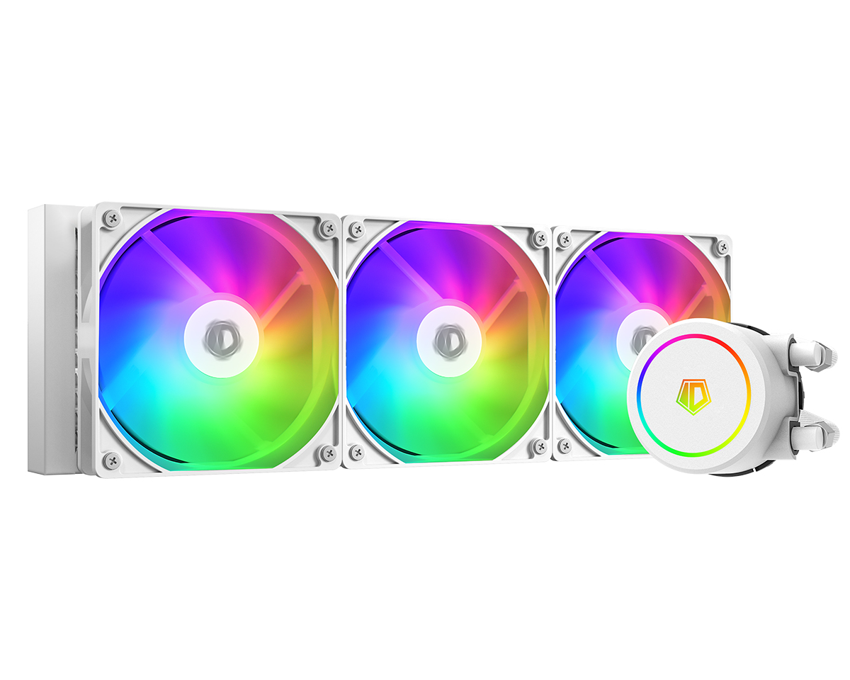 Жидкостное охлаждение ID-Cooling FX360 ARGB WHITE, 350W (LGA1700 Ready)