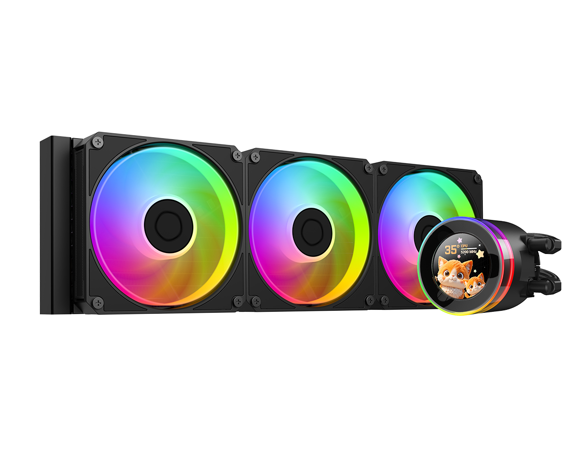 Жидкостное охлаждение ID-Cooling SL360 V2, 350W (LGA1700 Ready)