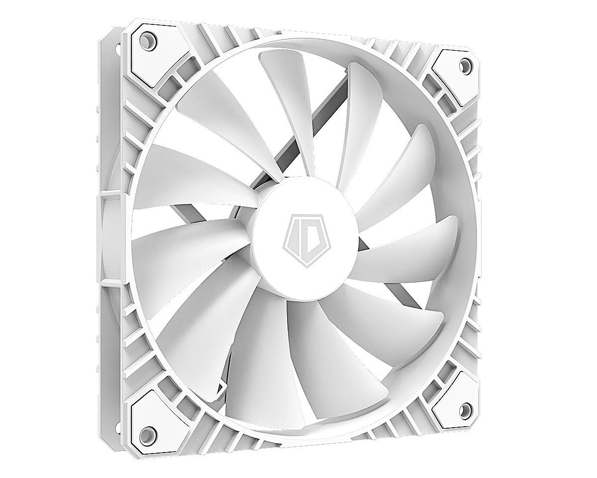 Вентилятор 14x14см ID-Cooling WF-14025-XT WHITE V2, белый