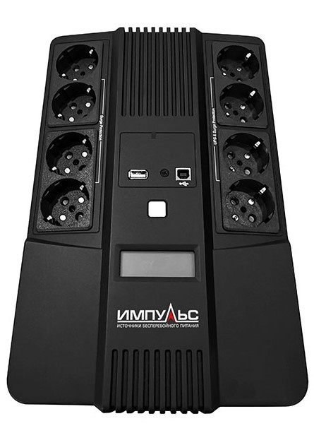 ИБП Импульс Мастер 1000 MT10201, 1000VA (4 + 4 Schuko)