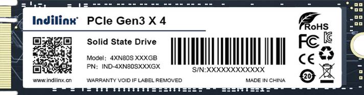 256Gb SSD Indilinx IND-4XN80S256GX, NVMe M.2