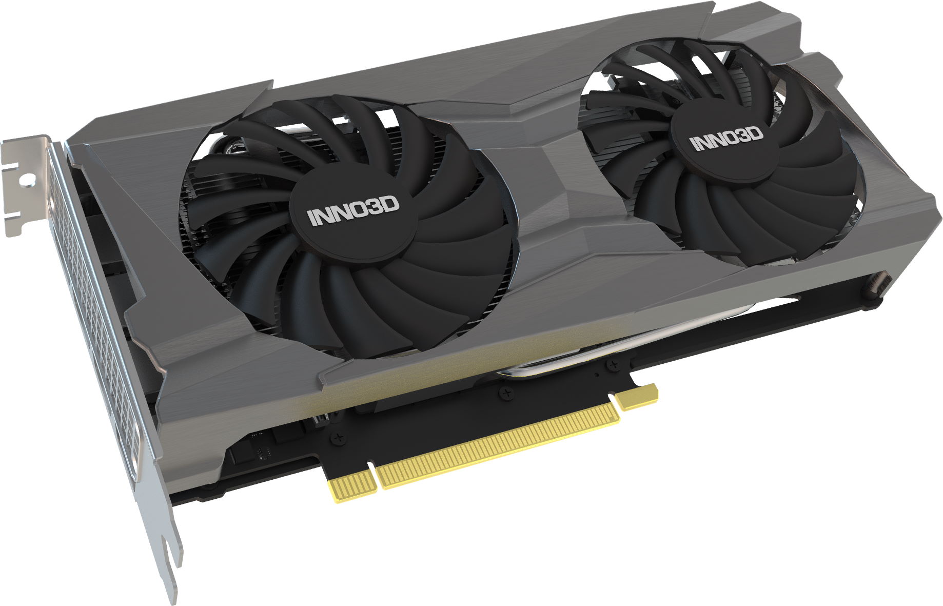 Видеокарта GeForce RTX 3050, 8Gb GDDR6 128bit, Inno3D Twin X2 (N30502-08D6-1190VA42), RTL