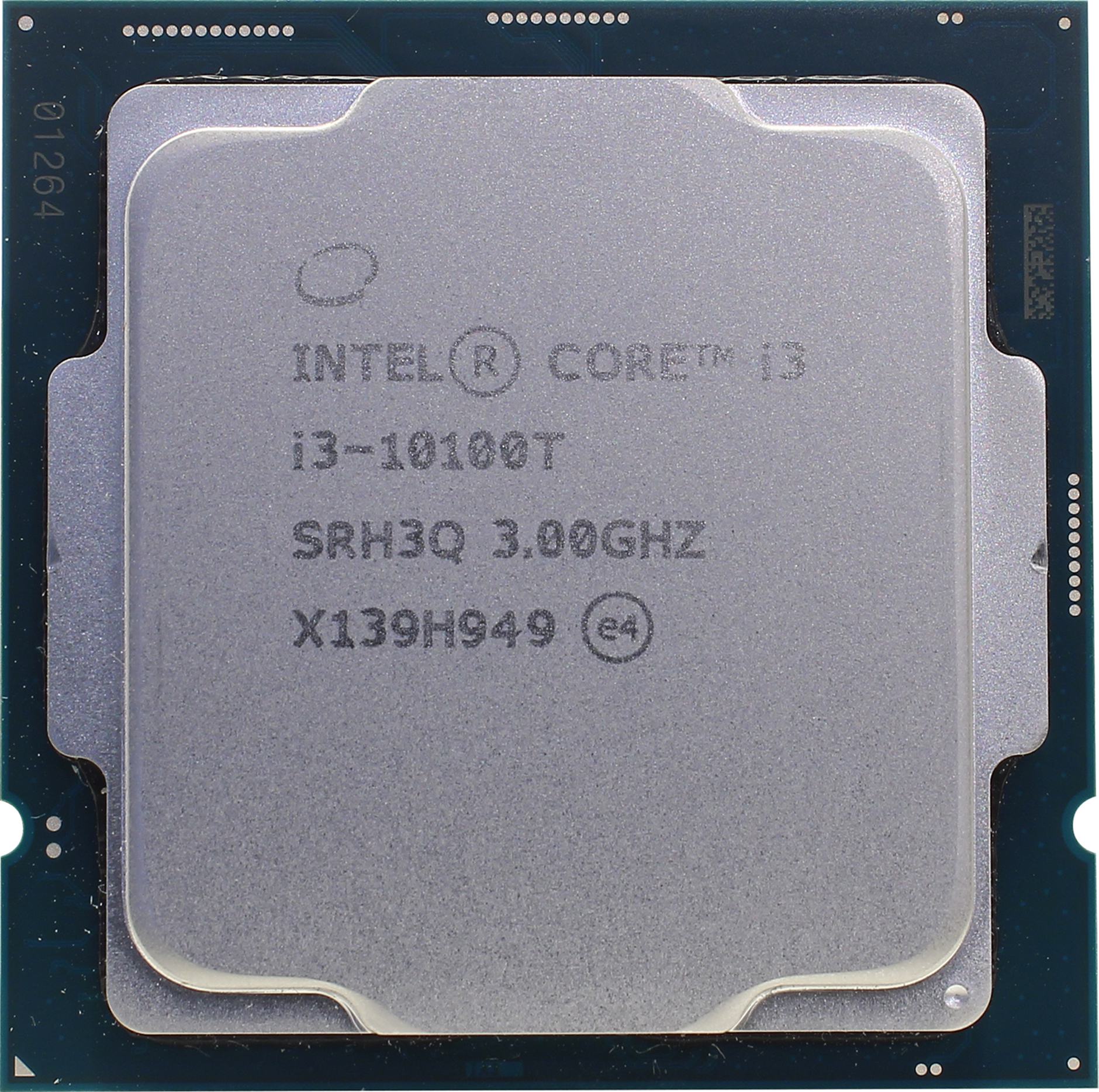 Процессор Intel Core i3-10100T, 3.0GHz, LGA1200, 4 cores, SVGA