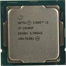 Процессор Intel Core i3-10105F BOX, 3.7GHz, LGA1200, 4 cores, BOX