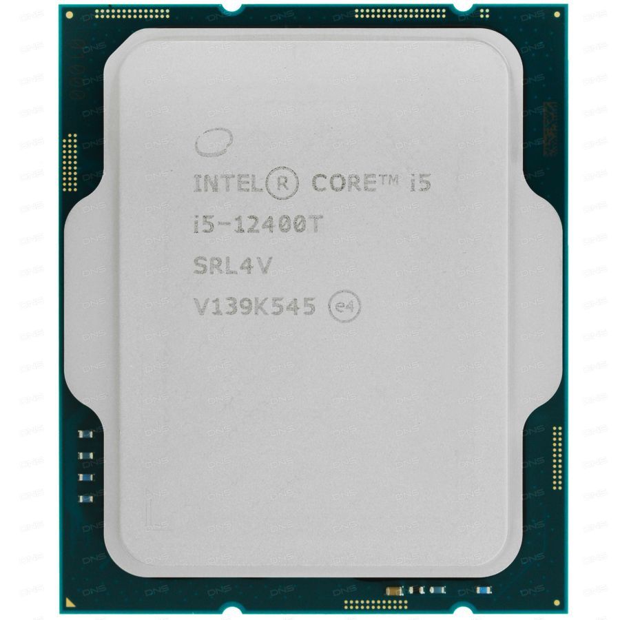 Процессор Intel Core i5-12400T, 1.8GHz, LGA1700, 6 cores, SVGA, OEM
