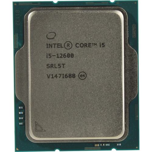 Процессор Intel Core i5-12600, 3.3GHz, LGA1700, 6 cores, SVGA, OEM