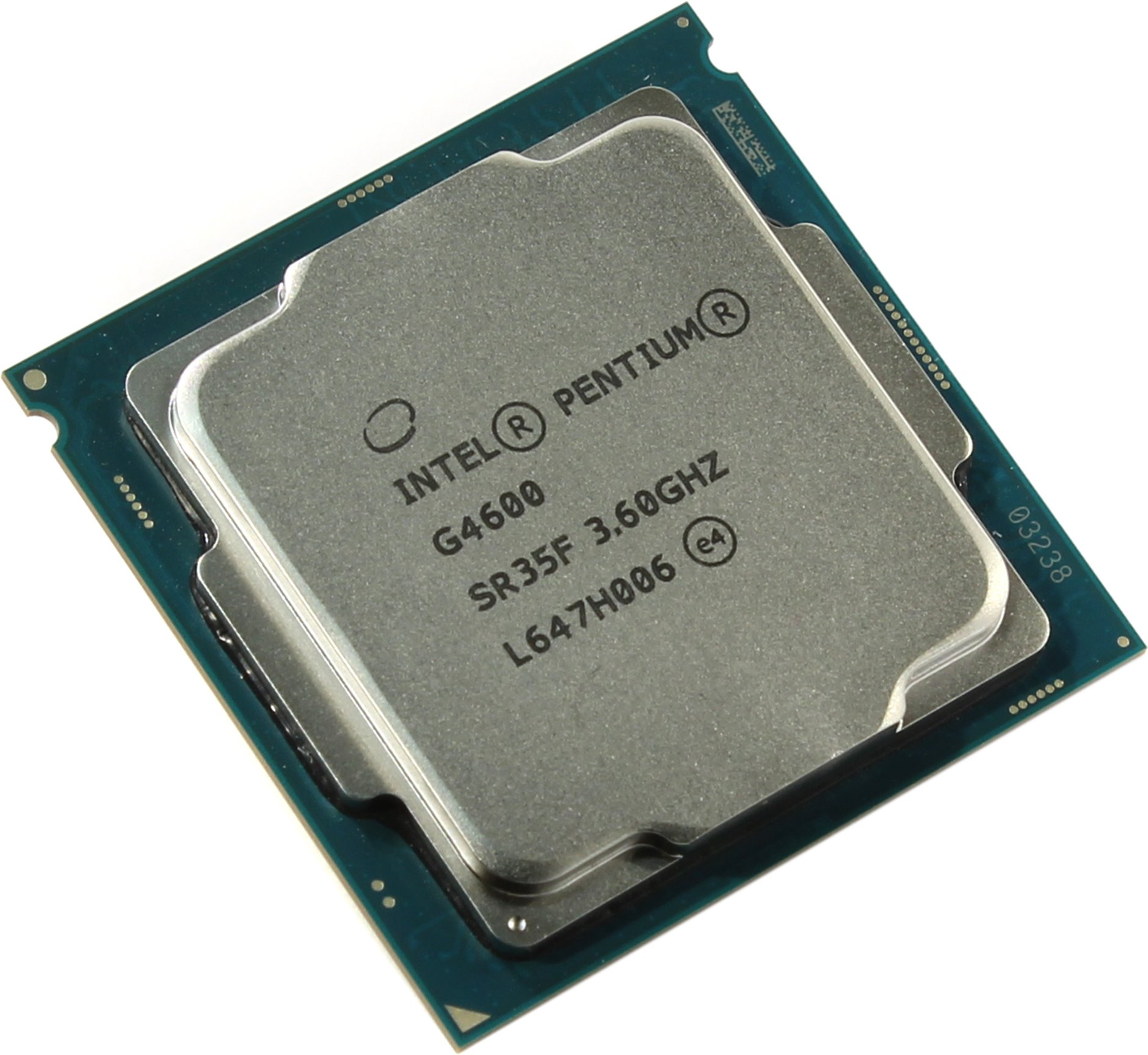 Процессор Intel Pentium G4600, 3.6GHz, LGA1151, 2 cores, SVGA