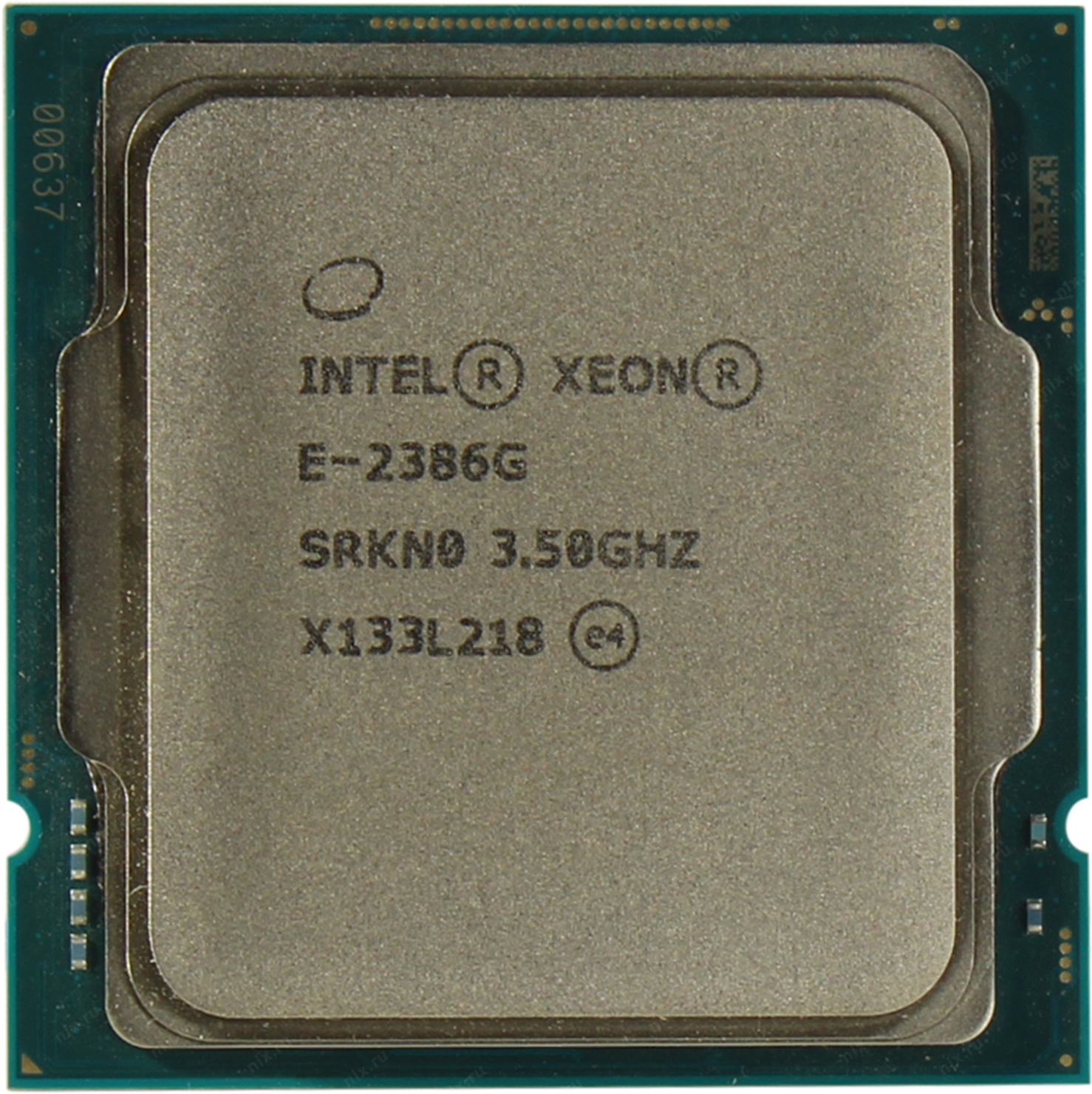 Процессор Intel Xeon E-2386G, 3.5GHz, LGA1200, 6 cores, SVGA, OEM