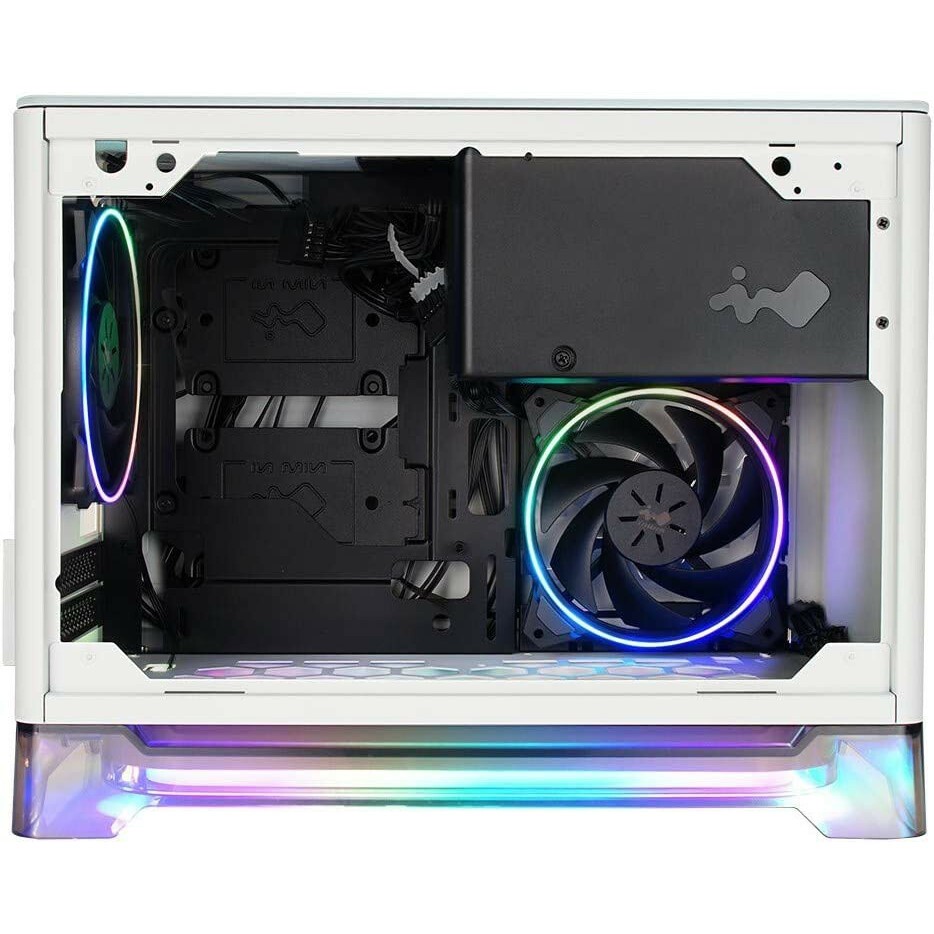Корпус Inwin CF08A (A1PLUS), белый, 650Вт, mini-ITX