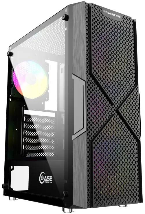 Компьютер IVEN BY Gaming Black 180614 Ryzen 5 5500/16Gb/480Gb/GTX 1050Ti 4Gb/500W