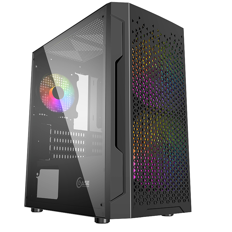 Компьютер IVEN BY Gaming Black 180792 Ryzen 5 5600X/16Gb/240Gb/GTX 1050Ti 4Gb/500W