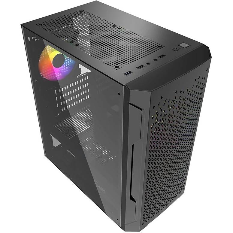 Компьютер IVEN BY Gaming Black 197572 Core i3-14100F/16Gb/240Gb/RTX 3060Ti 8Gb/600W