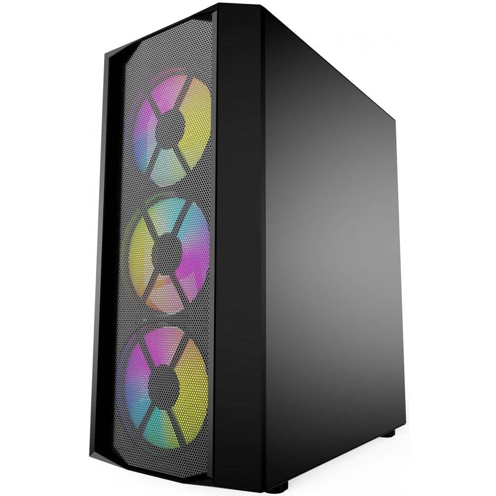 Компьютер IVEN BY Gaming Black 197575 Core i3-14100F/16Gb/240Gb/RTX 4060 8Gb/600W