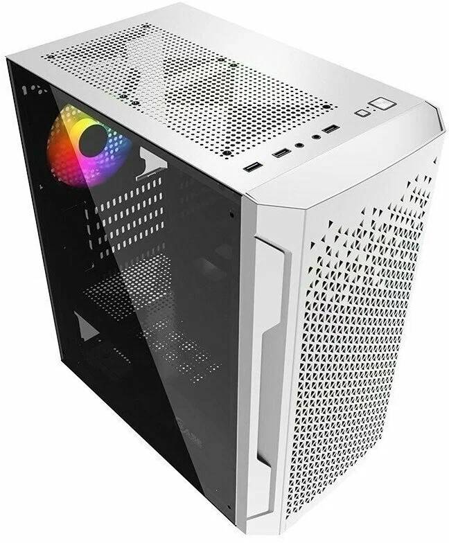 Компьютер IVEN BY Gaming White 180701 Ryzen 5 5600/16Gb/480Gb/GTX 1050Ti 4Gb/500W