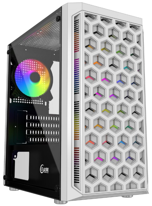 Компьютер IVEN BY Gaming White 180797 Ryzen 5 5600X/16Gb/960Gb/GTX 1050Ti 4Gb/500W