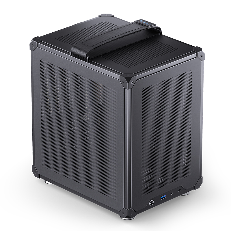 Корпус Jonsbo C6-ITX Black, без БП, Mini-ITX