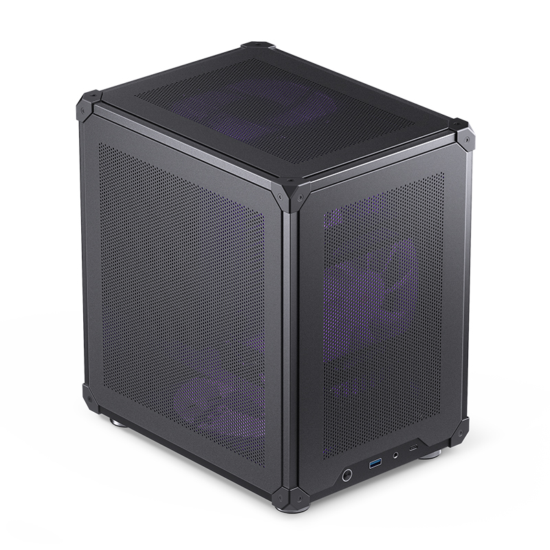 Корпус Jonsbo C6 Black, без БП, mATX