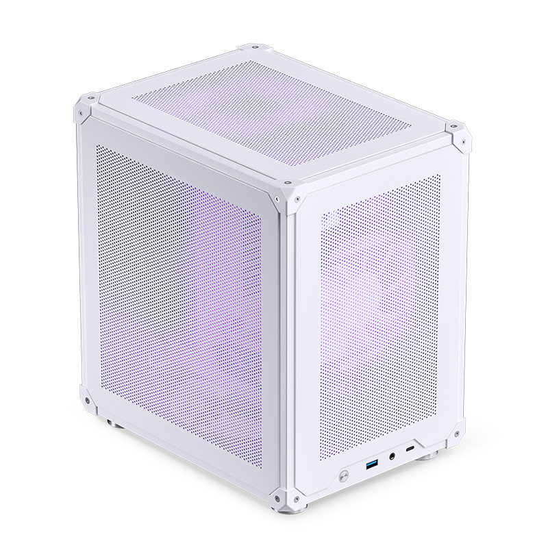 Корпус Jonsbo C6 White, без БП, mATX