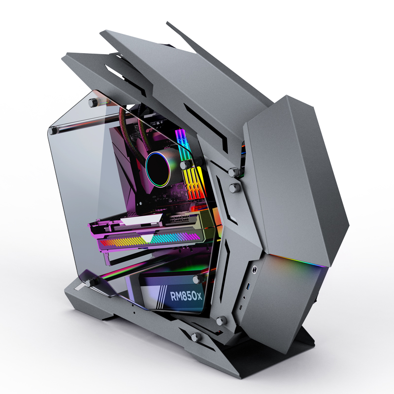Корпус Jonsbo MOD-3 Mini Gray, без БП, mATX