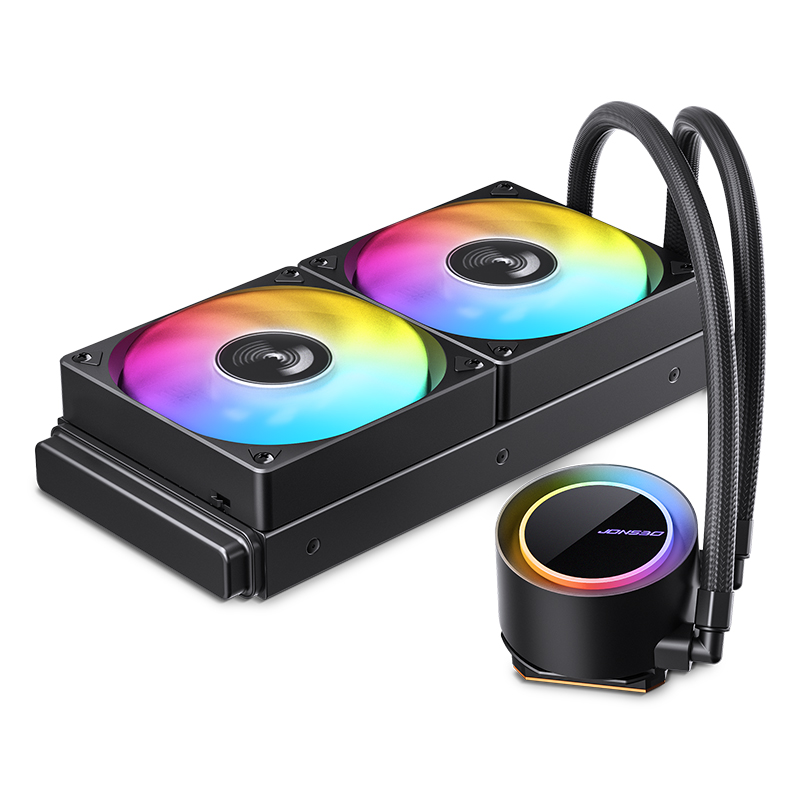 Жидкостное охлаждение Jonsbo TG-240 ARGB Black (LGA1700 Ready)