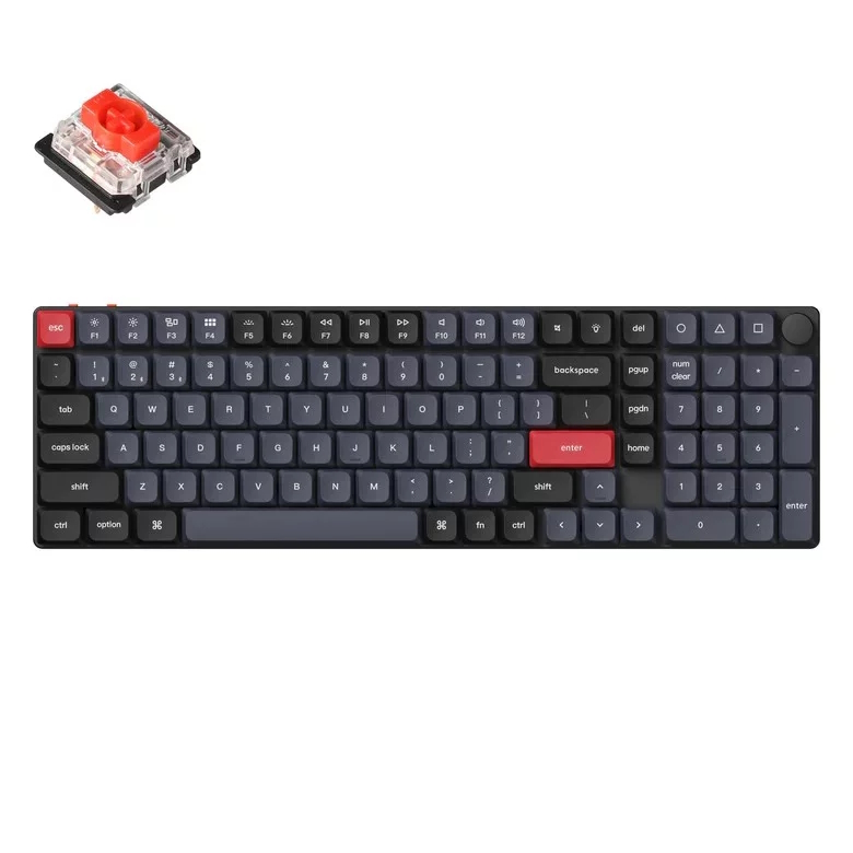 Клавиатура Keychron K17 Pro K17P-H1-RU (Gateron low profile Red Switch)