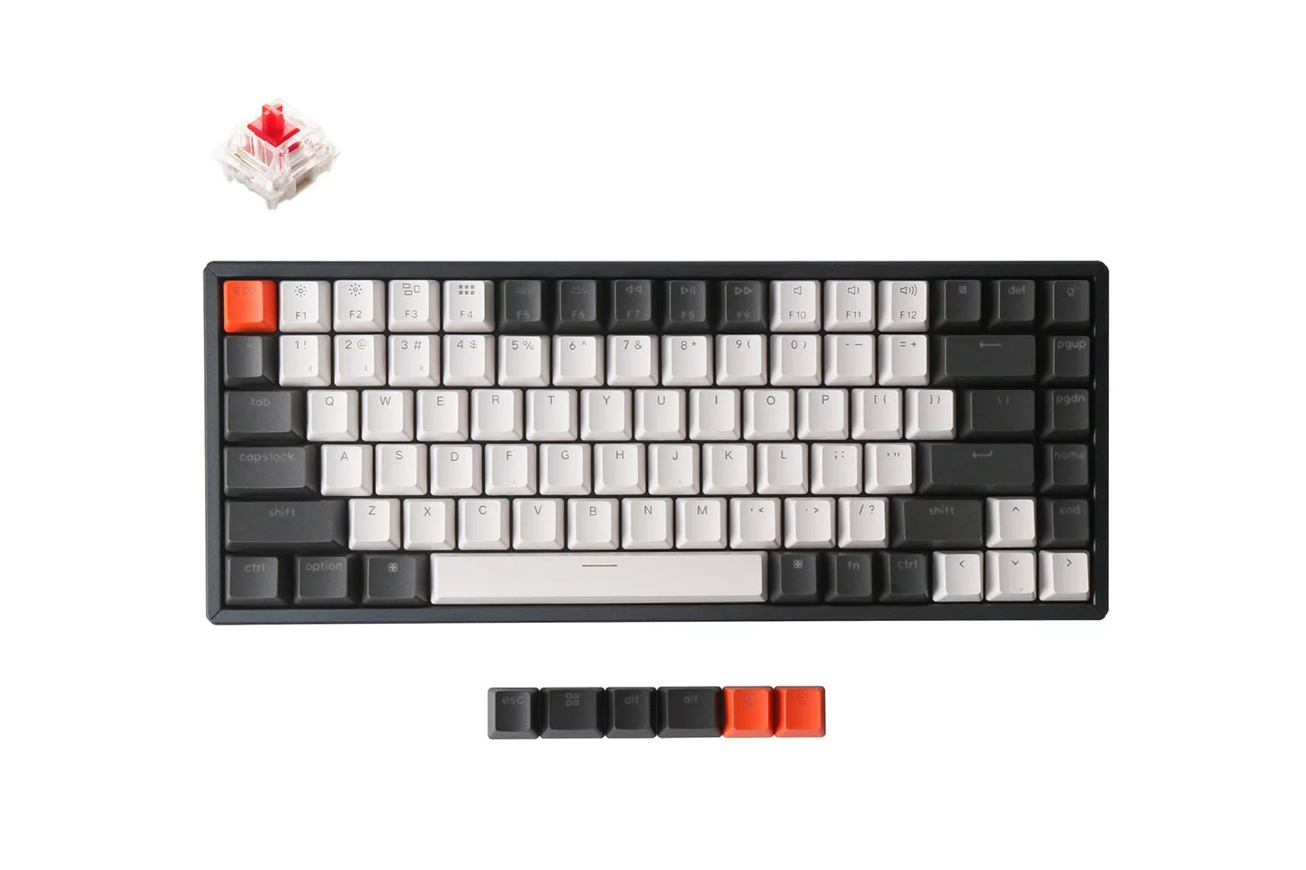 Клавиатура Keychron K2 V2 RGB K2-C1H-RU (Gateron G Pro Red Switch)