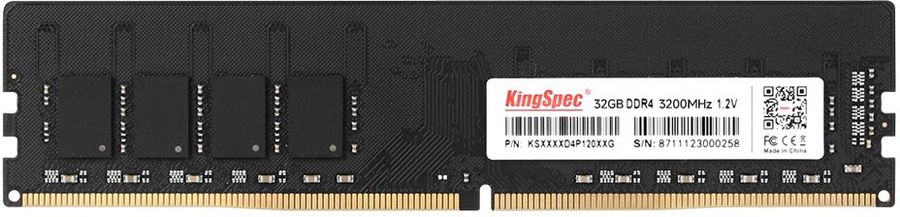 Оперативная память 32Gb KingSpec KS3200D4P12032G, DDR IV, PC-25600, 3200MHz
