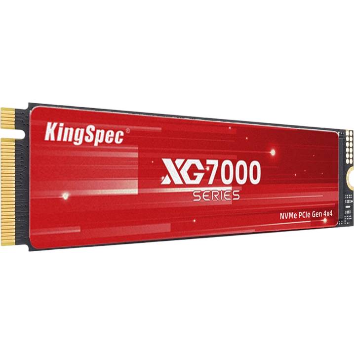 4Tb SSD Kingspec XG7000-4TB, (7400/6600), NVMe M.2