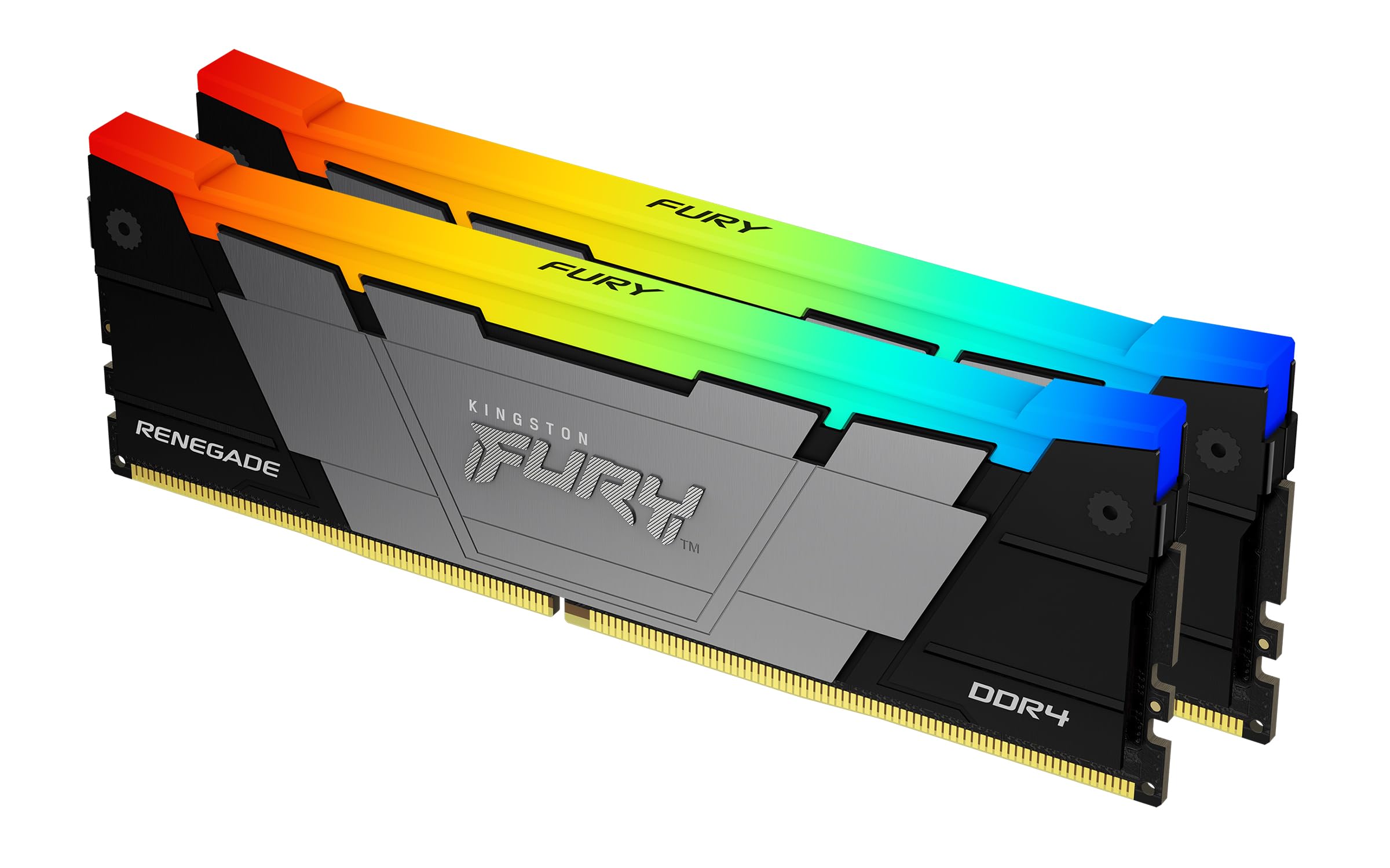 Оперативная память 32Gb Kingston FURY Renegade RGB KF436C16RB12AK2/32, DDR IV, PC-28800, 3600MHz, kit 2x16Gb