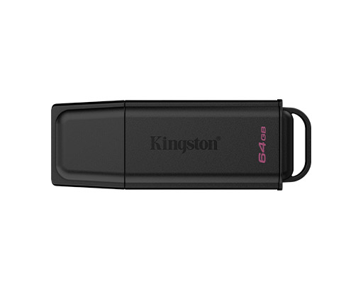 64Gb Kingston DataTraveler Exodia DTXG2/64GB, USB3.2, Black